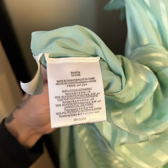 BCBG Dress (Alicia Opaline Green) Size 4 - Picture 7 of 8